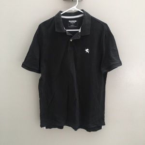 Express Black Polo